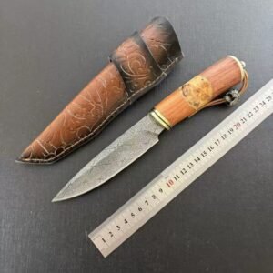 Outdoor Messer mit feststehender Klinge - Wood