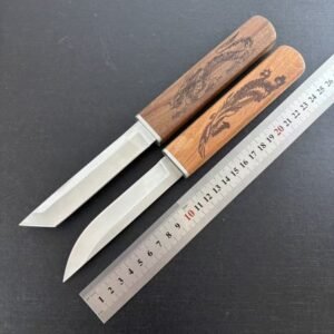 Outdoor Messer mit feststehender Klinge - Wood