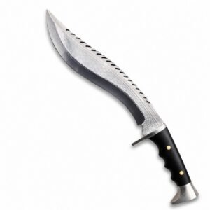 Drachenschuppen-Kukri-Messer, einteiliges Kukri-Messer aus A8-legiertem Stahl