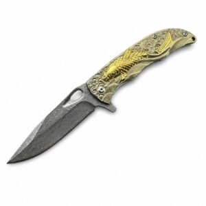 Koi Damaskus Mini Klappmesser