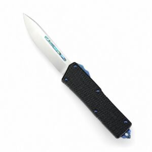 CobraTec Direct Jump Special Edition OTF-Messer mit schwarzem Griff