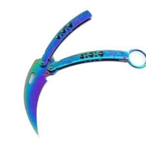 Premium-Einsteiger-Trainingsmesser, Butterfly-Messer, cooles Spielmesser, ungeschärft